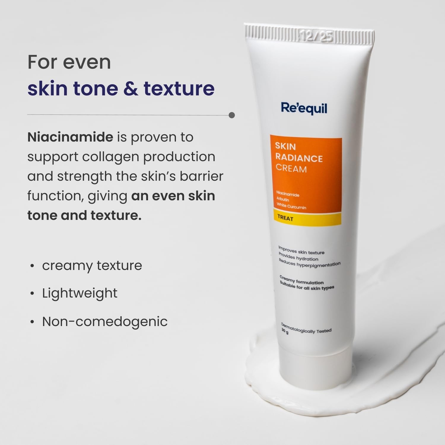 RE’ EQUIL Skin Radiance Cream 30g Reduces Dark Spots & Age Spots