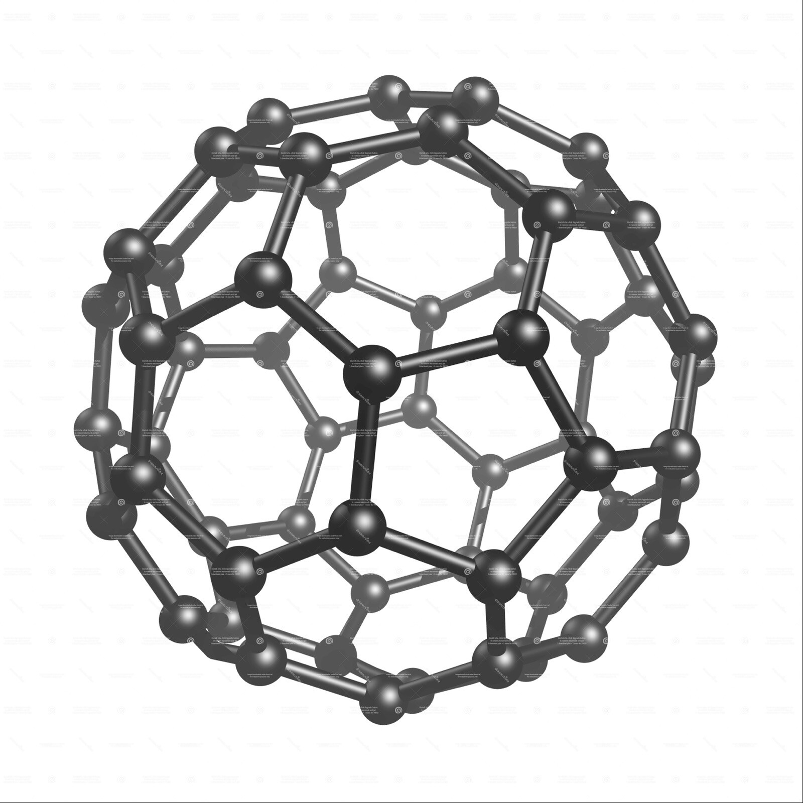 Buckminster Fullerene Carbon 60 in Organic Coconut Oil 100ml Bottle 99.95% C60