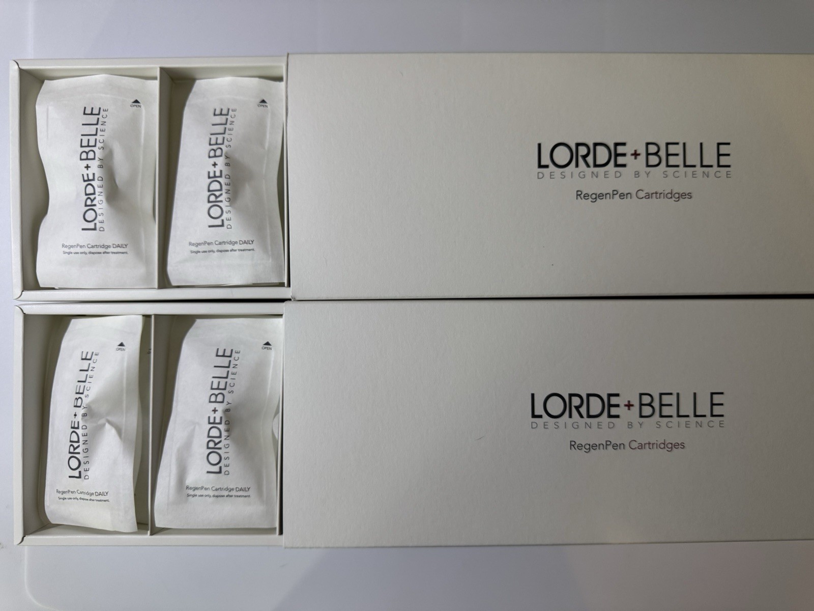 LORDE+BELLE Regenpen Daily Cartridges 2 – 30 Pk $338 RETAIL 2 month supply NIB