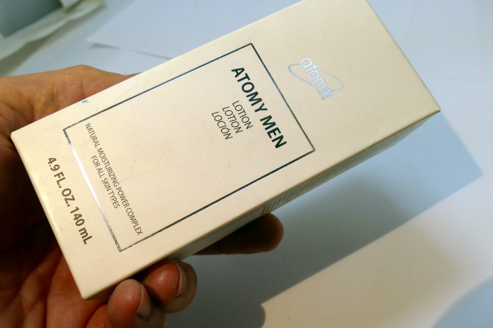 ATOMY Skin Care for Men Lotion 140ml Natural Moisturizing Power for all skin typ
