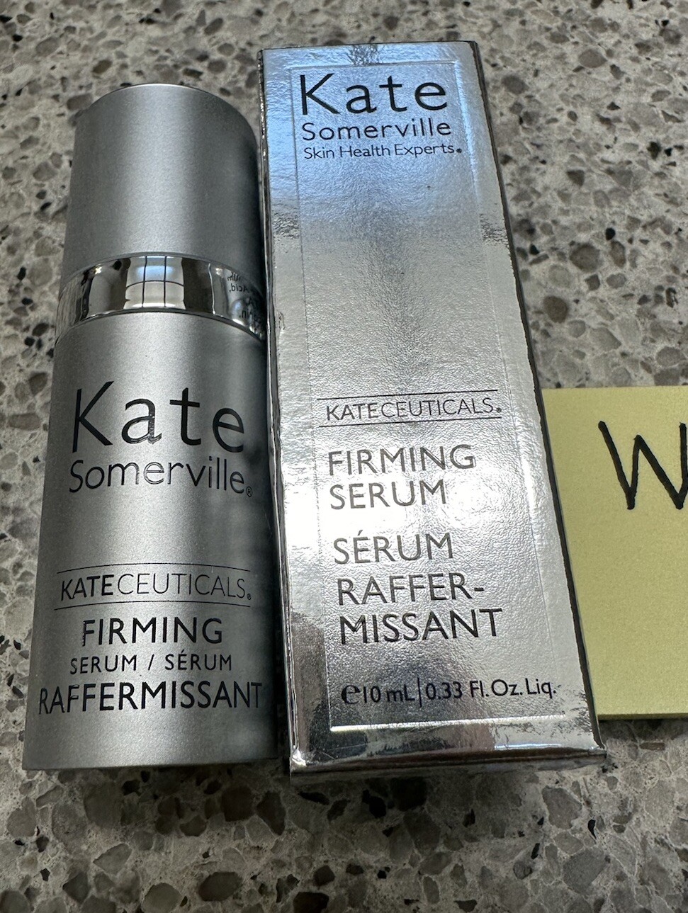 Kate Somerville KateCeuticals Firming Serum .33oz/10mL BIG TRAVEL SZ SEAL BOX