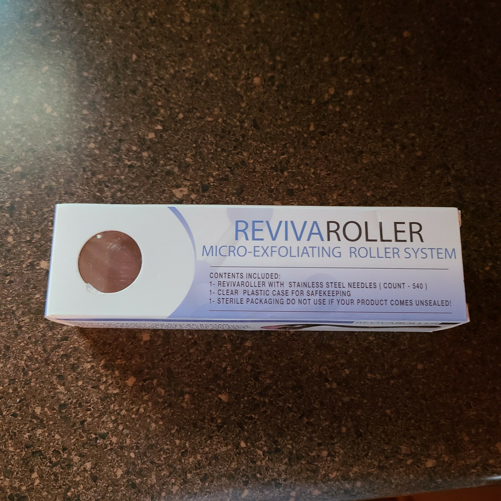 REVIVA ROLLER Micro-Exfoliating Roller System For Face 0.25mm a1