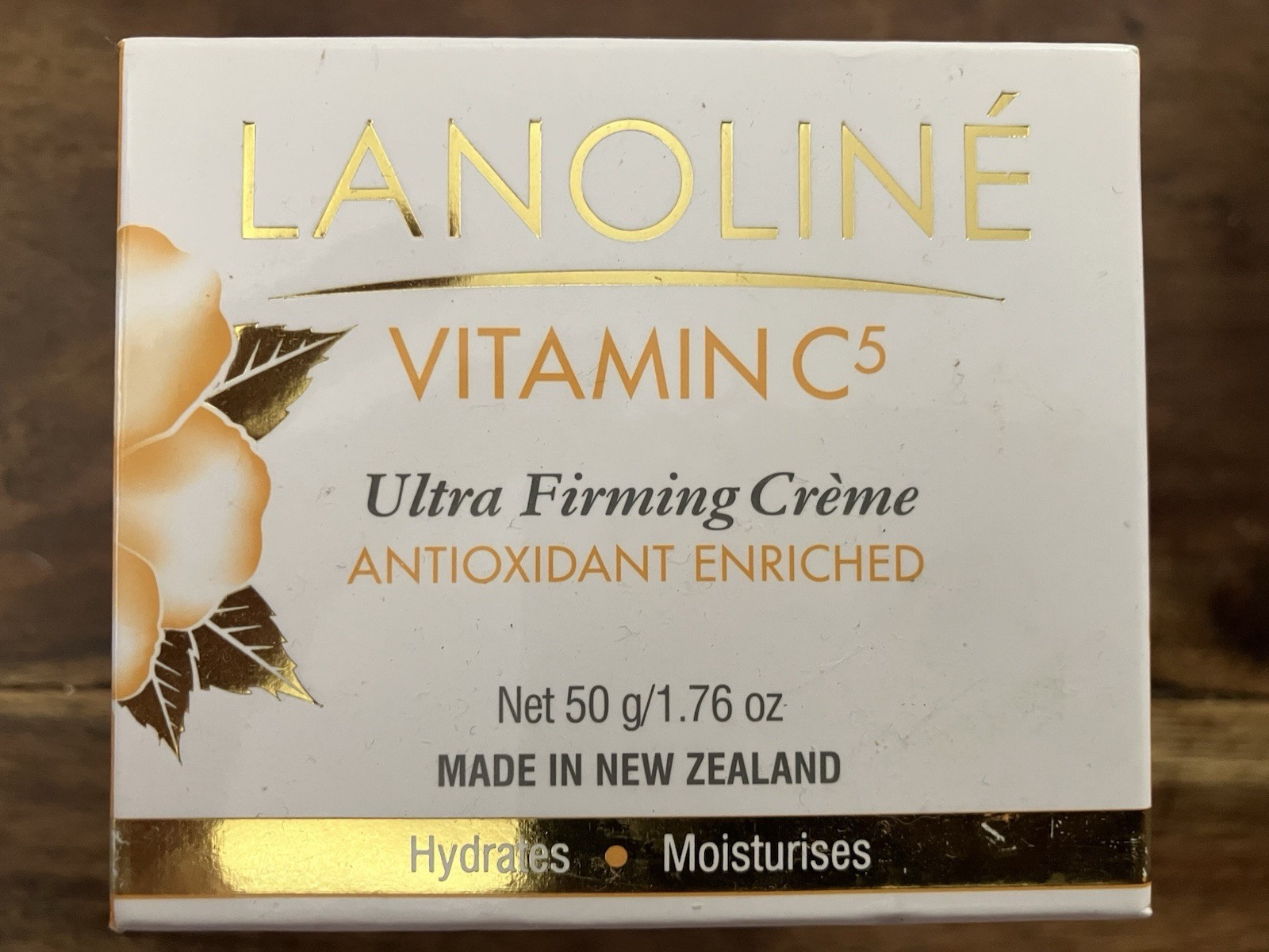 LANOLINE 1.76 oz Vitamin C5 SKIN Ultra FIRMING CREAM Crème Antioxidant Free Ship