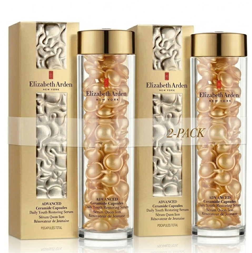 Elizabeth Arden Advanced Ceramide Capsules Youth Serum 90ct 2-Pack (180 Total)