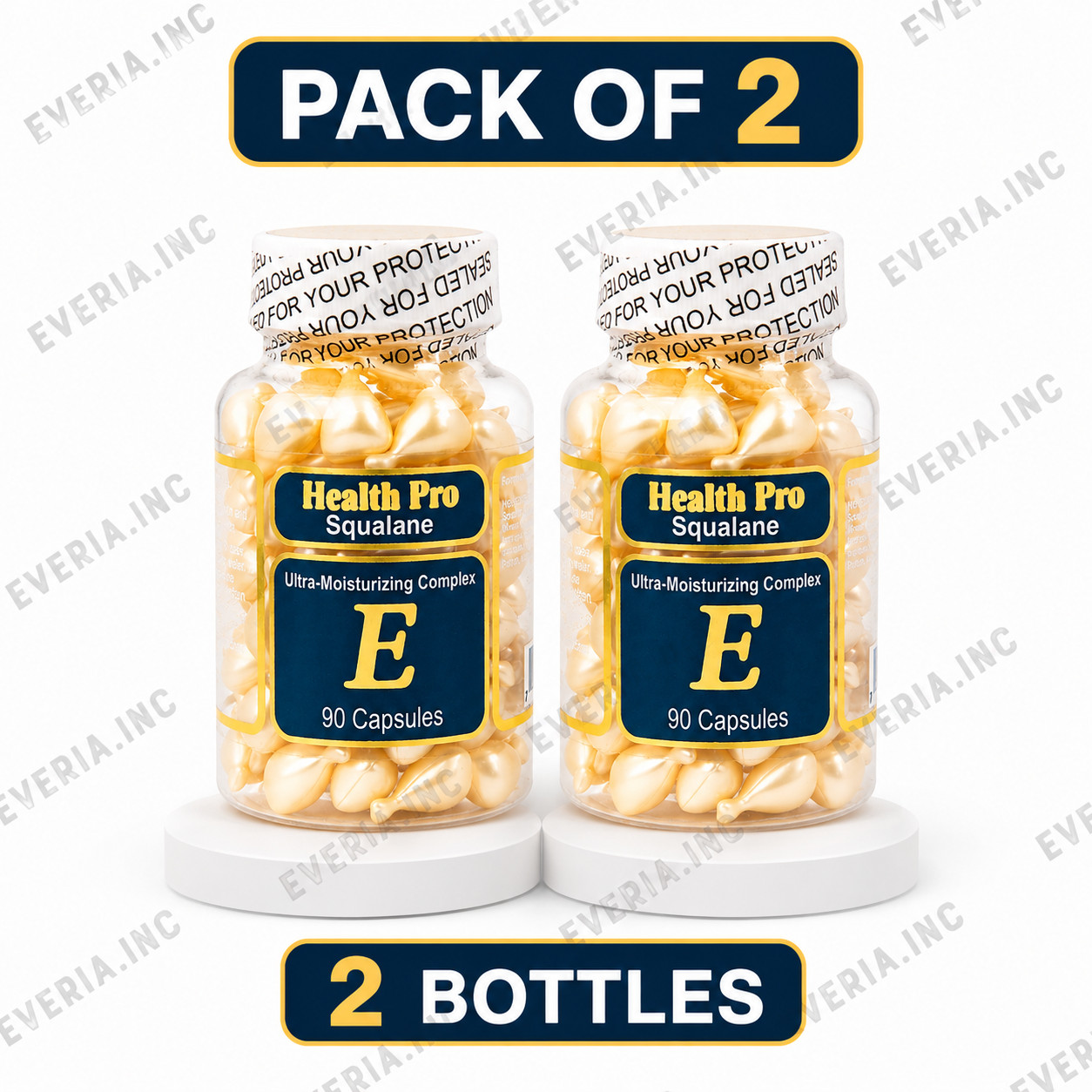 Nu Health Vitamin E Oil Capsule For Skin Facial Oil squalane flavour moisturize