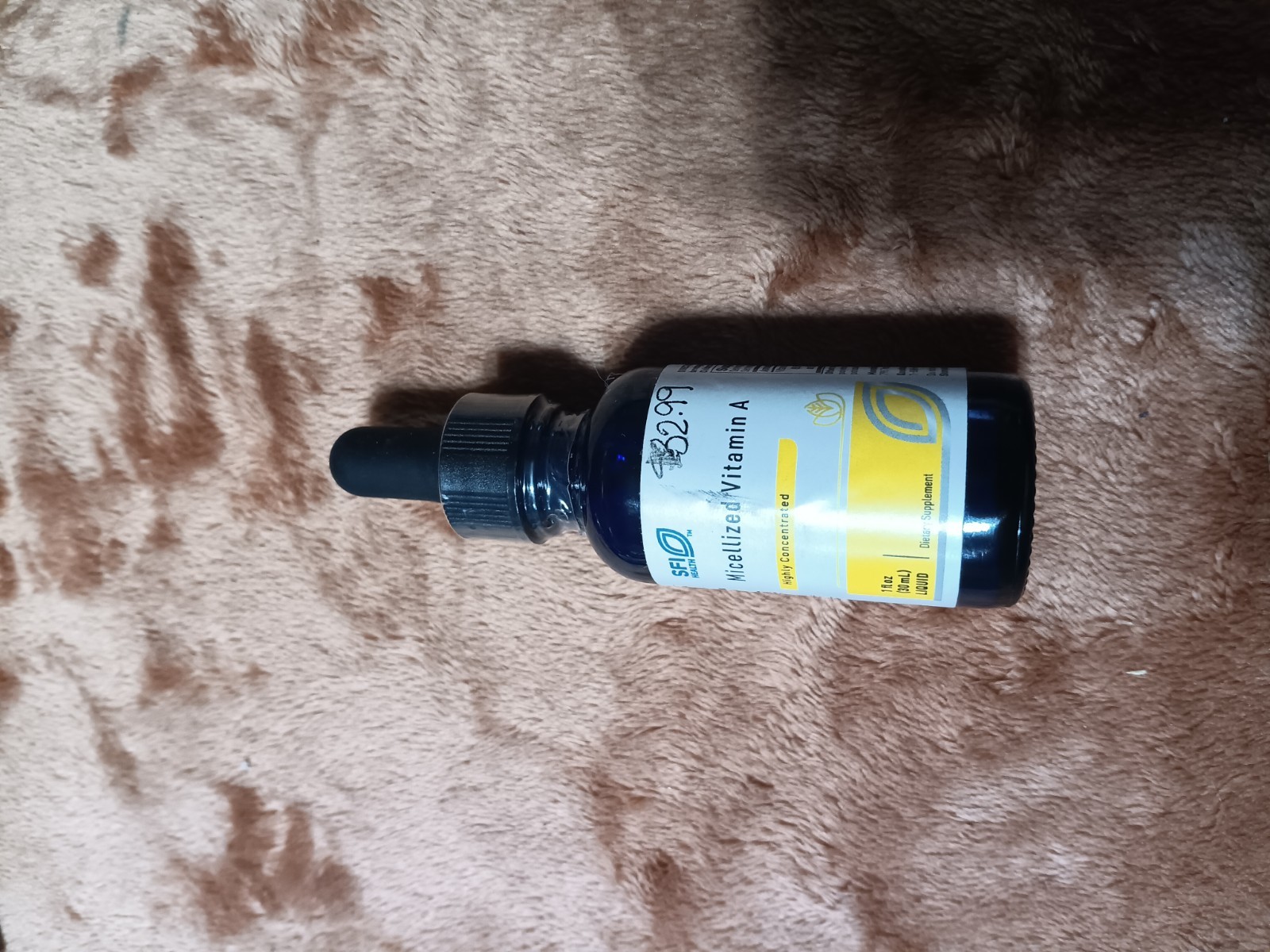 SFI Health Micellized Vitamin A Drops – Liquid A 1 Fl Oz (Pack of 1)