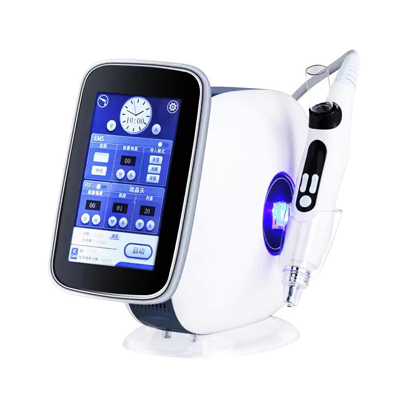 EMS Meso Injector No Needle Skin Wrinkle Removal Care Machine RF Mesotherapy Gun