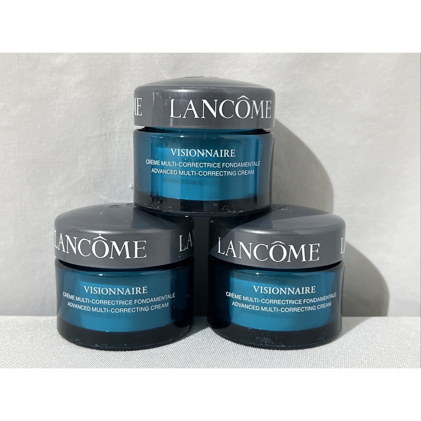 Lot of 3 Lancome Visionnaire Advanced Multi-Correcting Cream ~ 0.5 oz x 3