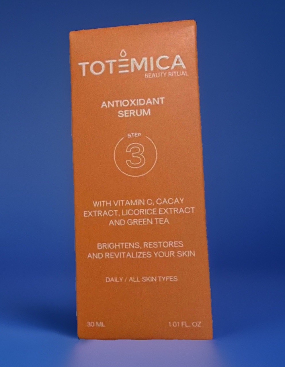 Totemica Beauty Ritual Antioxidant Serum – Step 3 NEW Sealed 30 mL / 1.01 fl oz