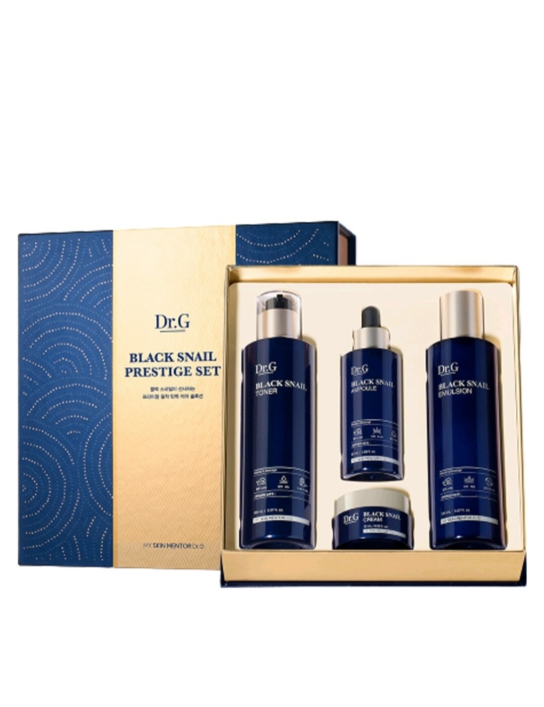 Dr.G Black Snail Prestige Set toner emulsion set k-beauty