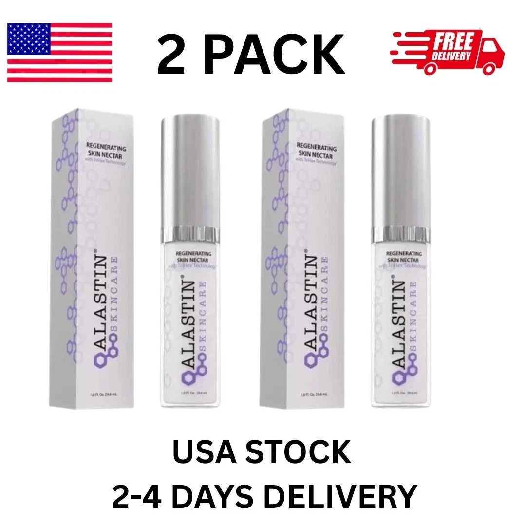 2 PACK Alastin Skincare Regenerating Skin Nectar ( 1 fl oz / 29.6 ml)