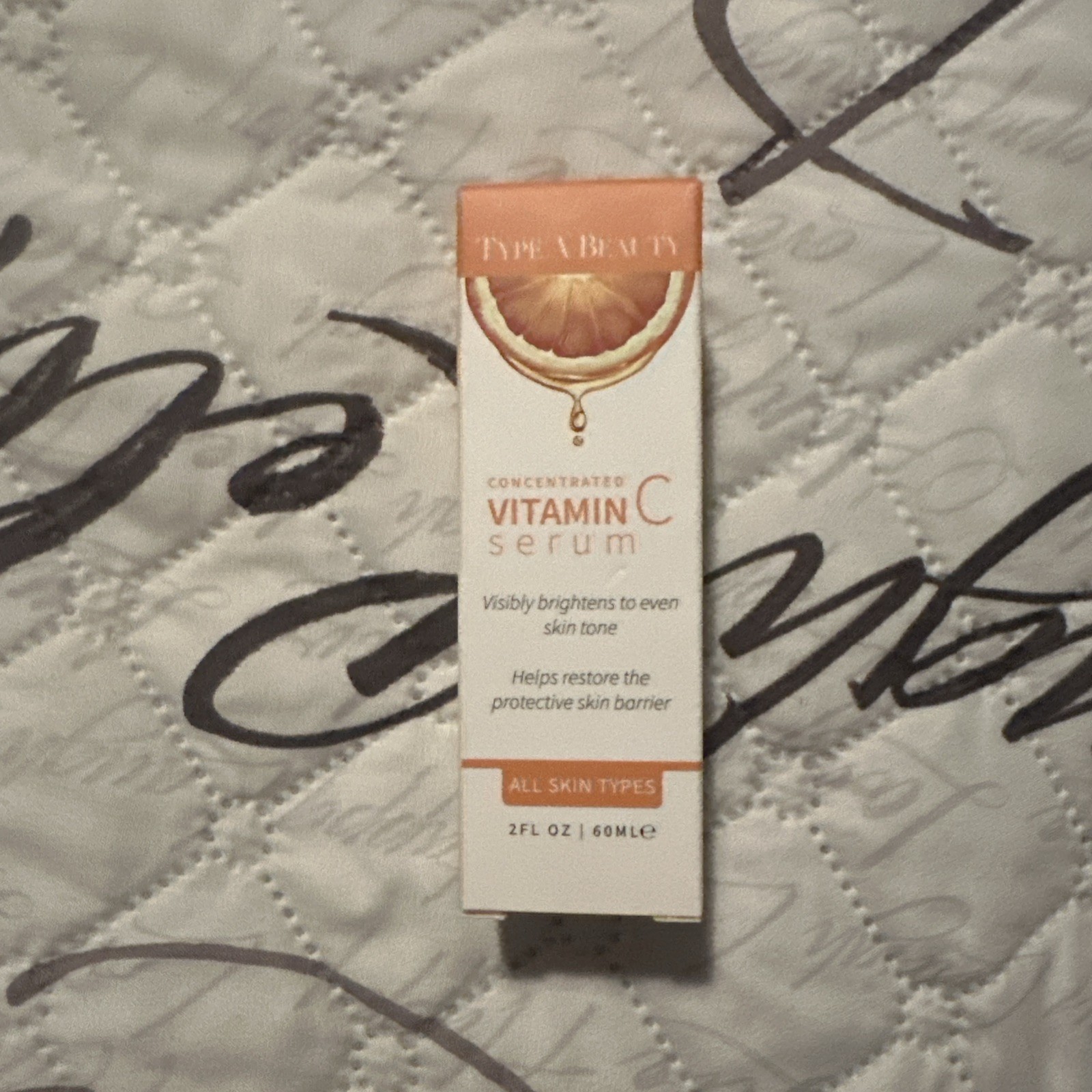 Type A Beauty Concentrated Vitamin C Serum For All Skin Types 2 fl oz New In Box