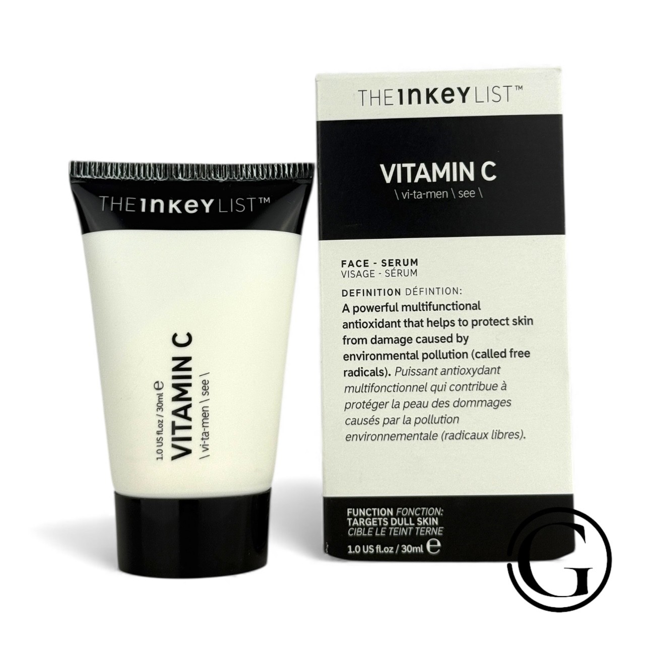 The Inkey List Vitamin C Face Serum Skincare 1 Oz / 30 mL -NEW/BOXED