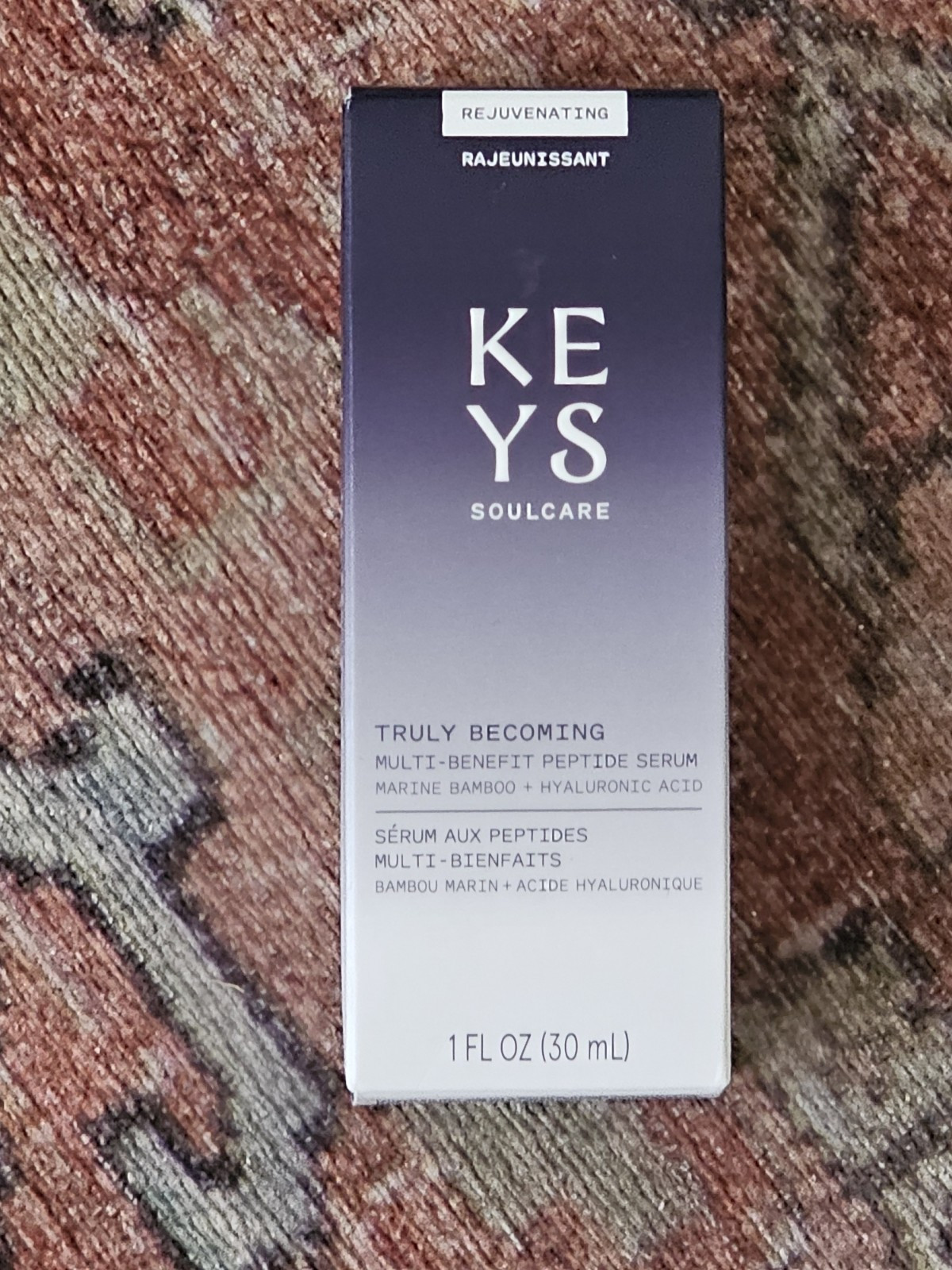 Keys Soulcare Truly Becoming Multi Benefit Peptide Serum I OZ/30 ML New In Box