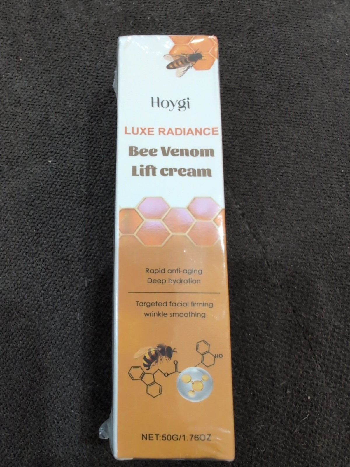 Hoygi Bee Venom Lift Cream for Face Firming anti Wrinkle Fade Fine Lines NIP