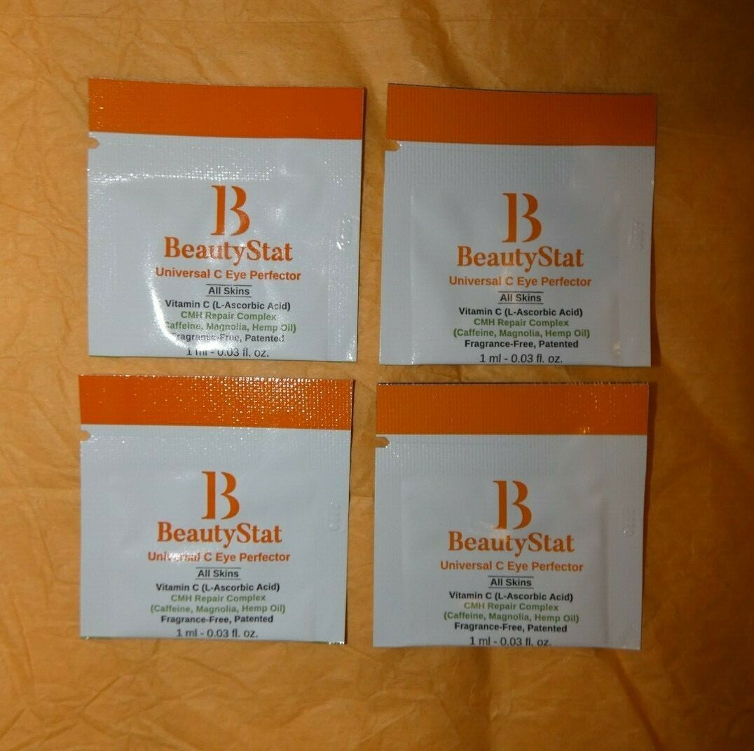 NEW BEAUTYSTAT Universal C Eye Perfector 0.03 oz each 4 Samples