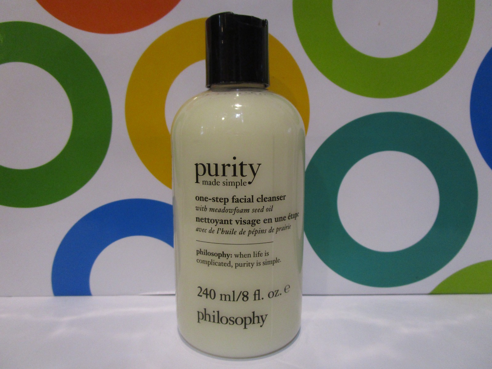 PHILOSOPHY ~ PURITY MADE SIMPLE ONE STEP FACIAL CLEANSER ~ 8 OZ