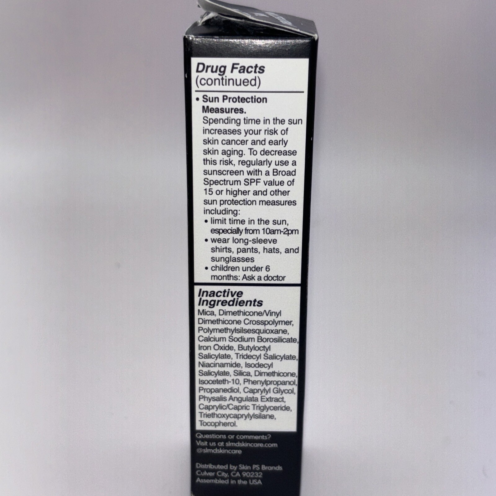 New SLMD Sandra Lee MD UV Bounce Powdered Mineral Sunscreen SPF 30 Shade 003
