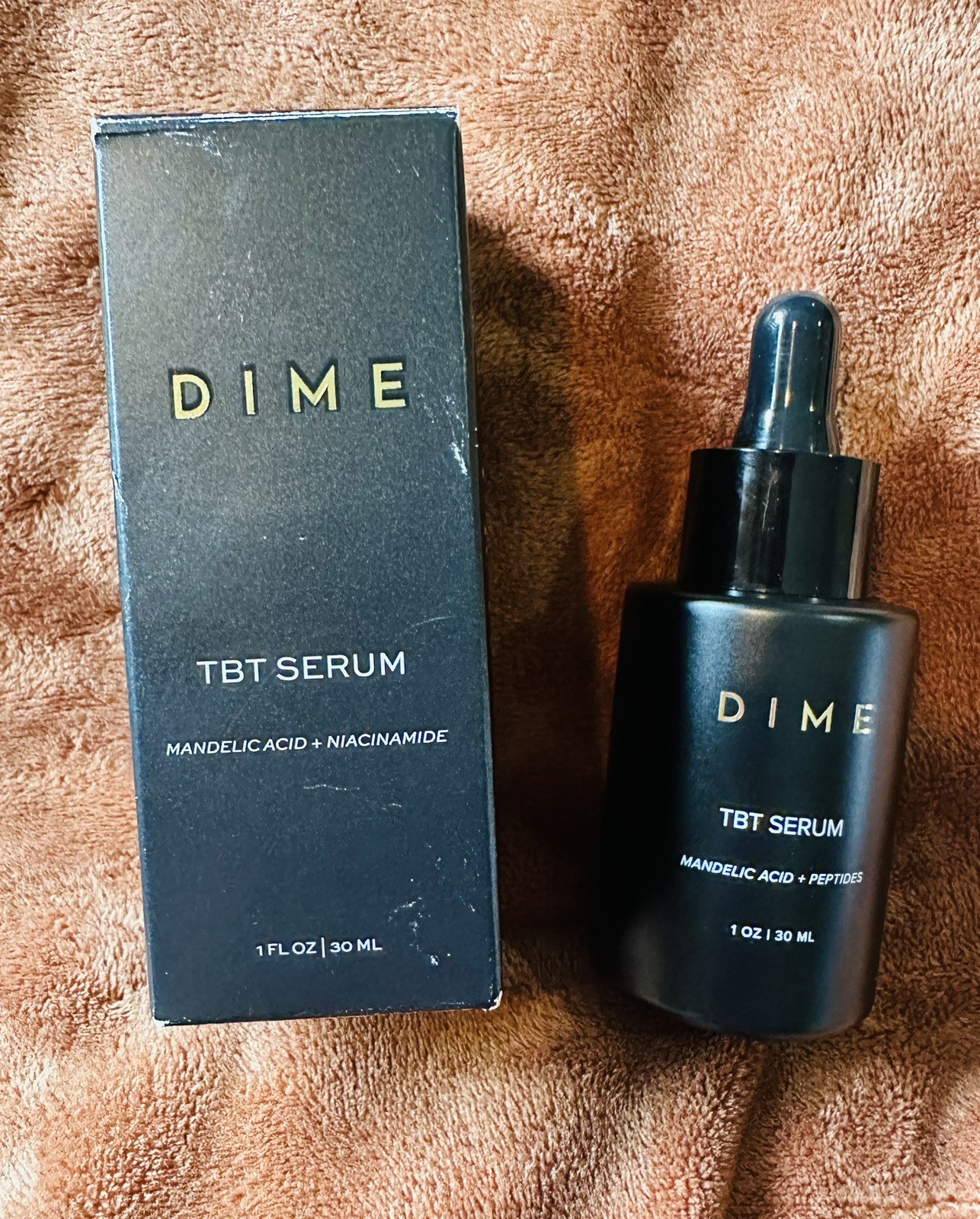 Dime TBT Serum with Madelic Acid + Niacinamide 1 Fl Oz
