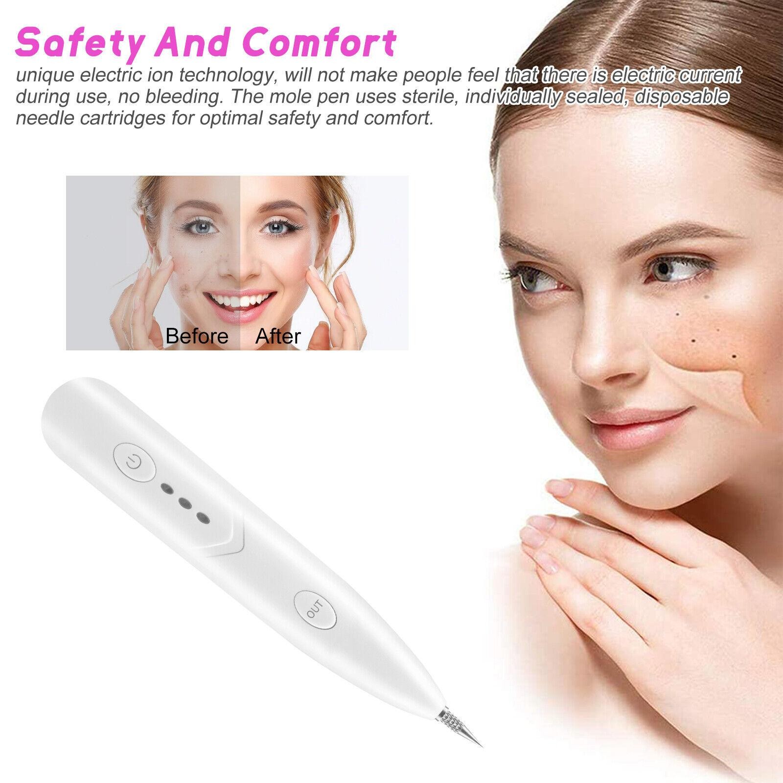 1Pc USB Laser Pen Mole Removal Age Spot Remover Skin Wart Tattoo Tool b