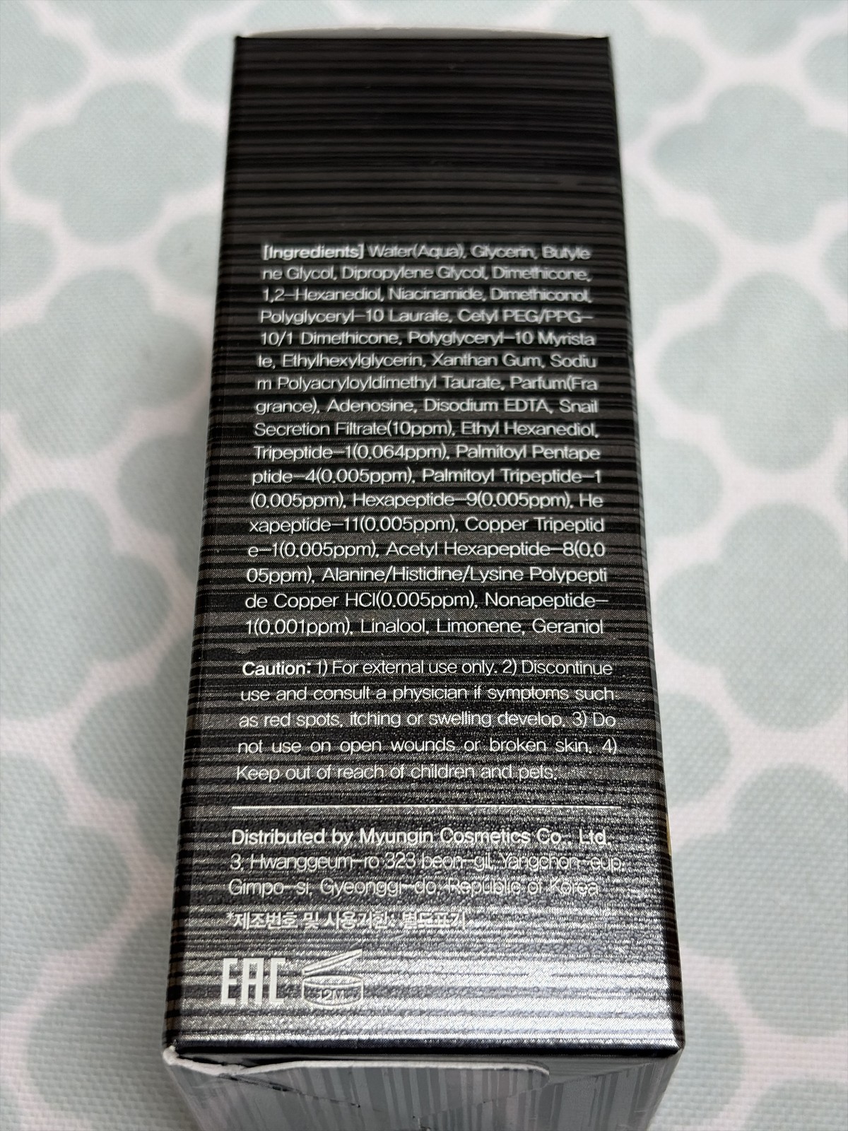 FarmStay Black Snail Peptide9 Perfect Ampoule 35ml Exp 06/27
