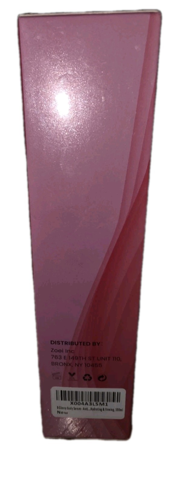 B-Glossy Smoothing body serum 3.38oz sealed exp 2027