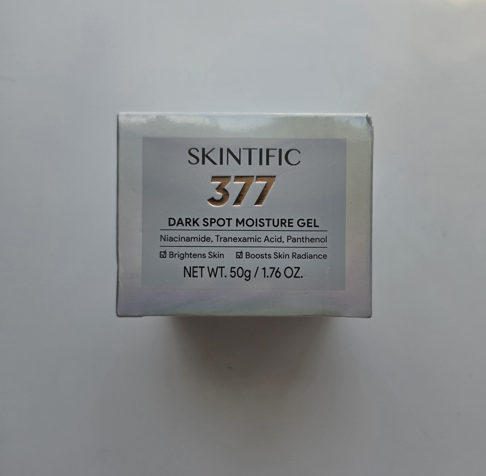 SKINTIFIC – 377 Dark Spot Moisture Gel – Brightening Face Moisturizer – 1.76 oz