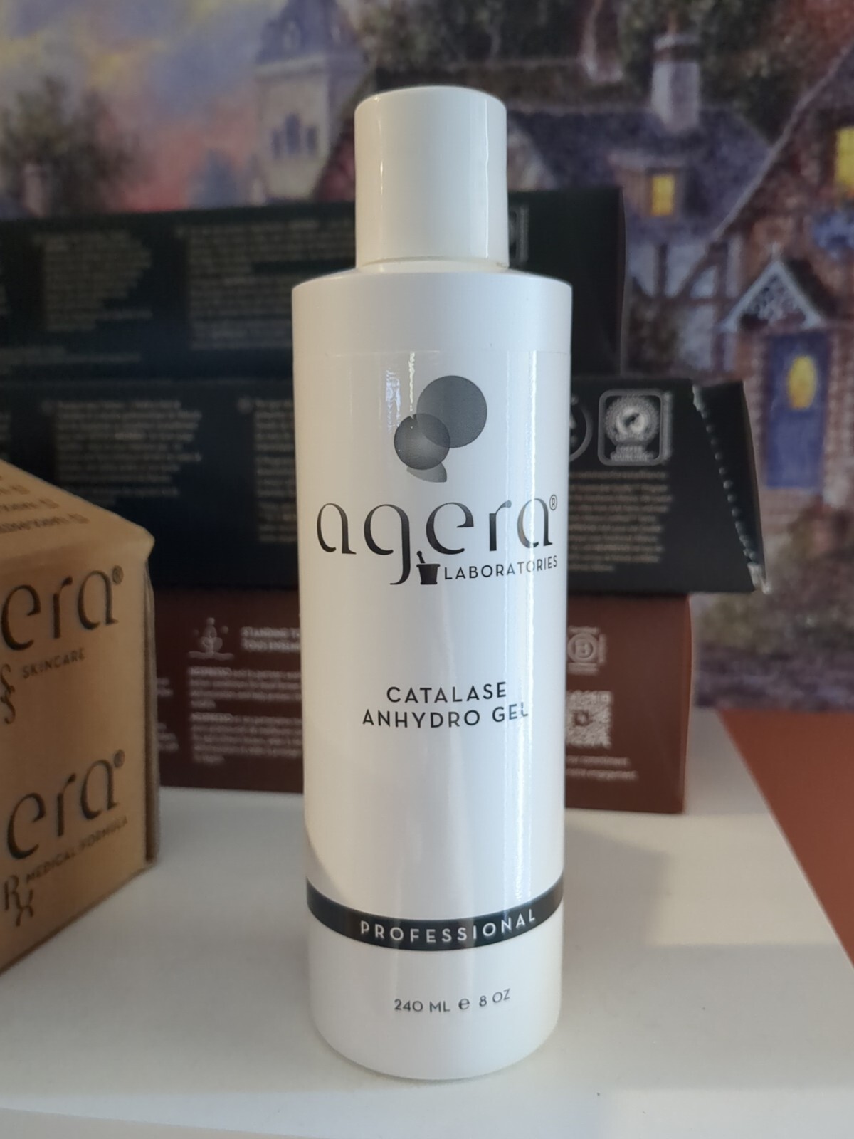 Professional Oxygen Catalase Anhydro Gel 8 Oz For Foam