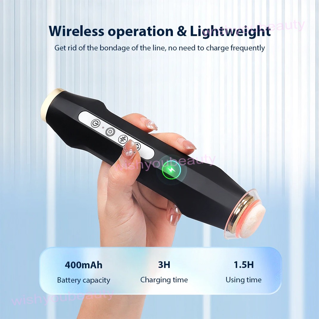 7 Colors CO2 Oxygen Bubble Machine Facial Skin Care Exfoliating Beauty Device
