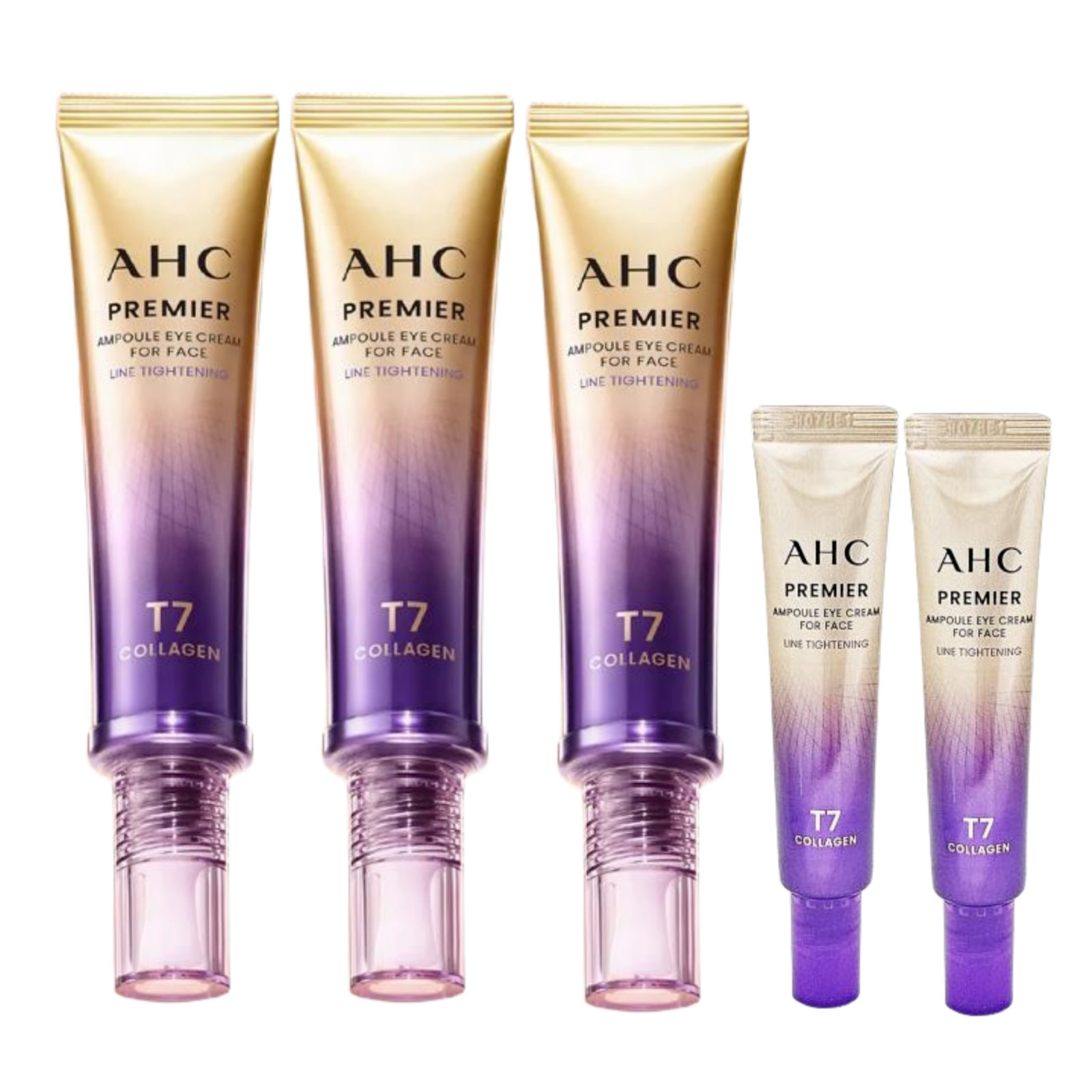 AHC Premier Ampoule In Eye Cream Line Tightening 40ml x 3EA & 12ml x 2EA