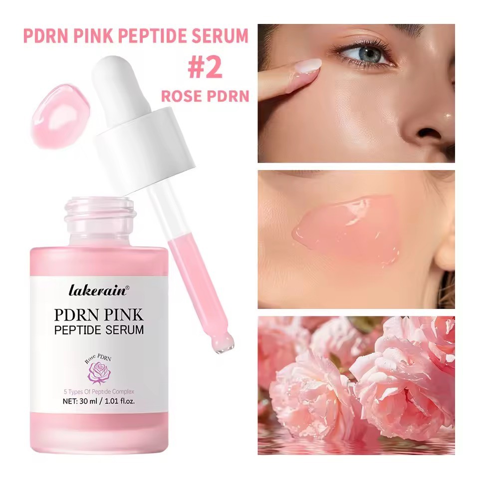 Collagen Wrapping Mask & Salmon DNA PDRN Pink Peptide Serum Pink Glow Serum