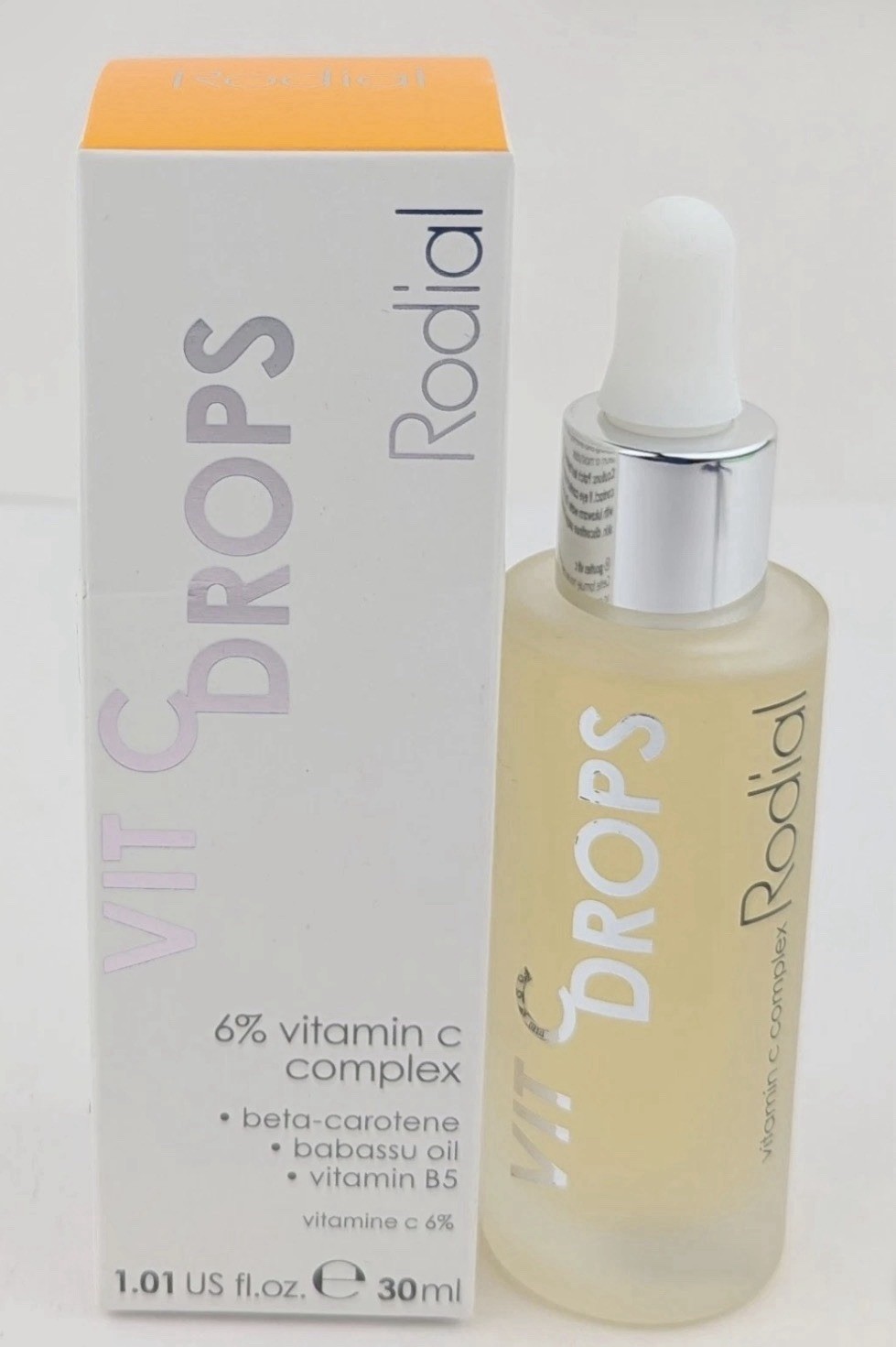 Rodial Vit C Booster Drops 1 fl oz/ 31ml – 100% Authentic
