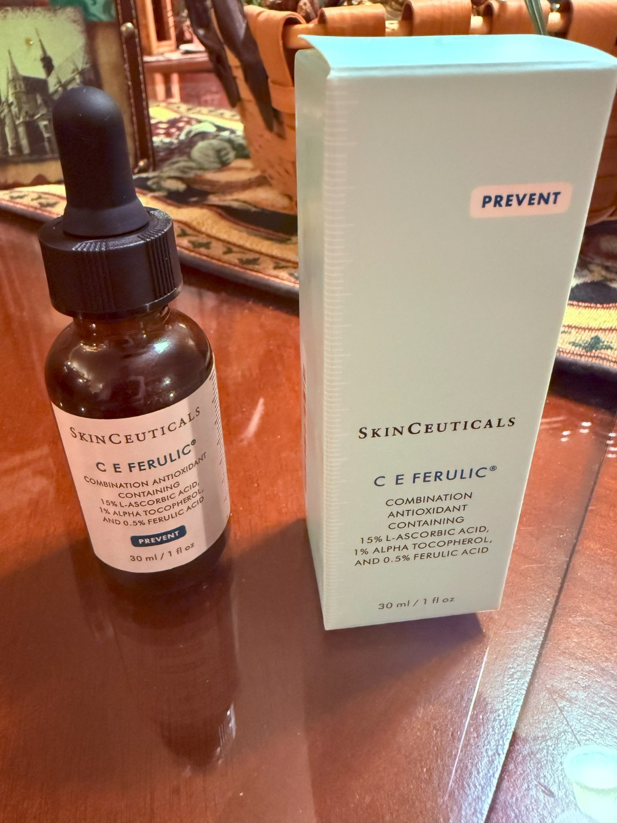 SkinCeuticals CE Ferulic Serum 15% Vitamin C 1oz SEALED **READ**