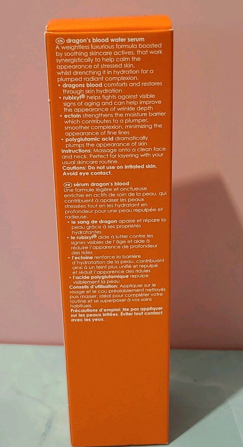 Rodial Dragon’s Blood Water Serum 1.01 fl.oz Hydrate & Tone Anti-Aging