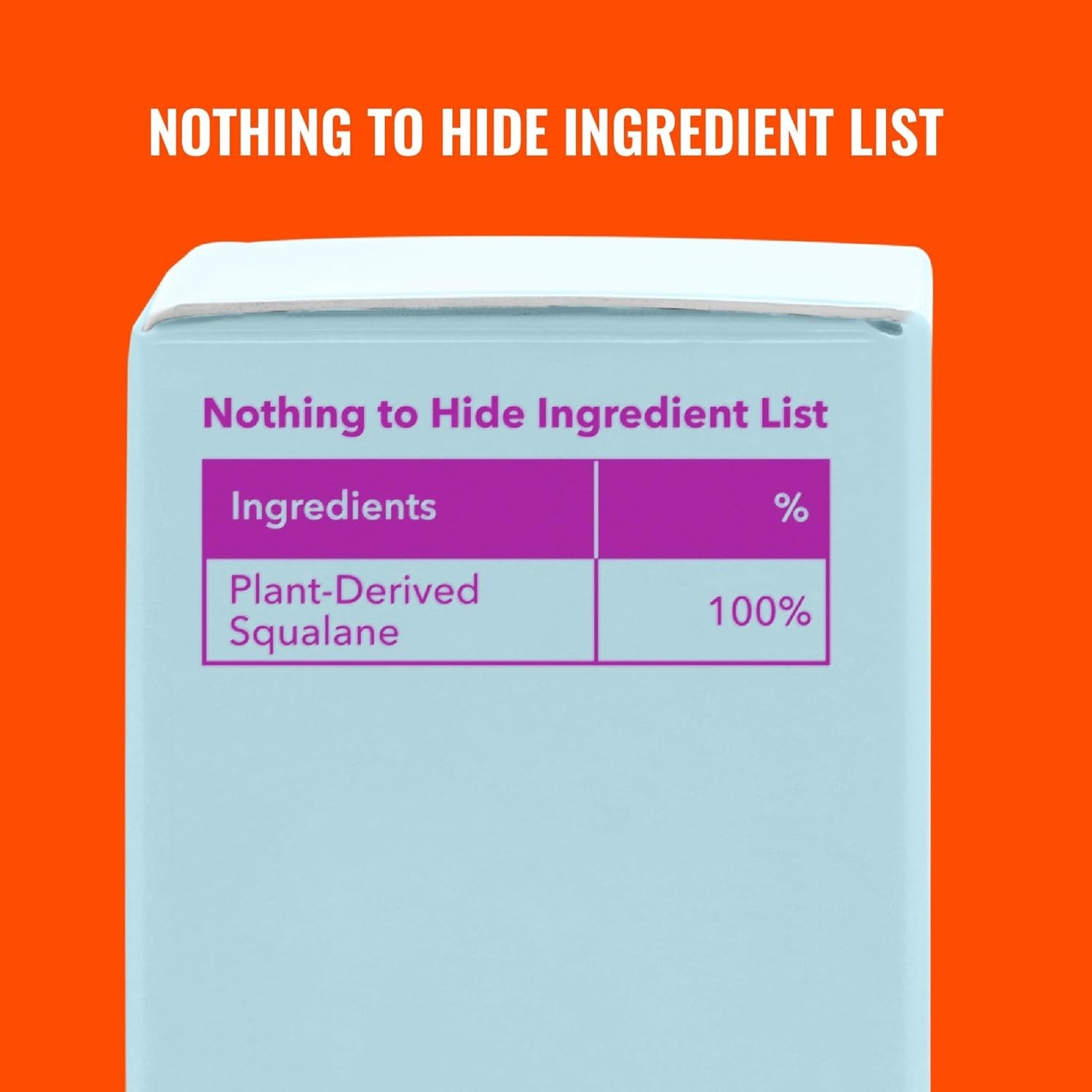 Cruelty-Free Squalane Oil – 13ml Moisturizer for Skin, Hair & Nails – Unscented