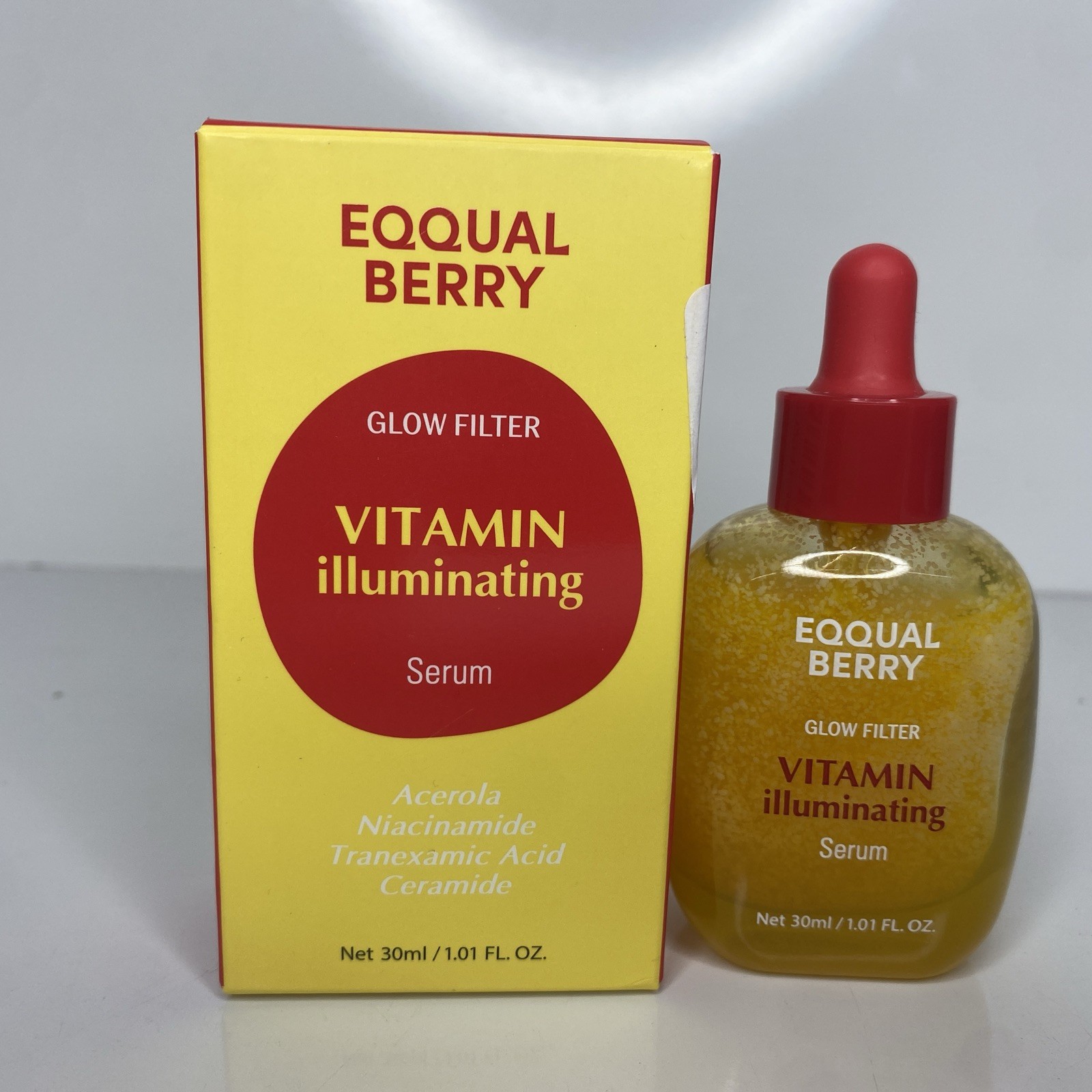 EQQUALBERRY Vitamin illuminating Serum 30ml – Glow Filter, Niacinamide