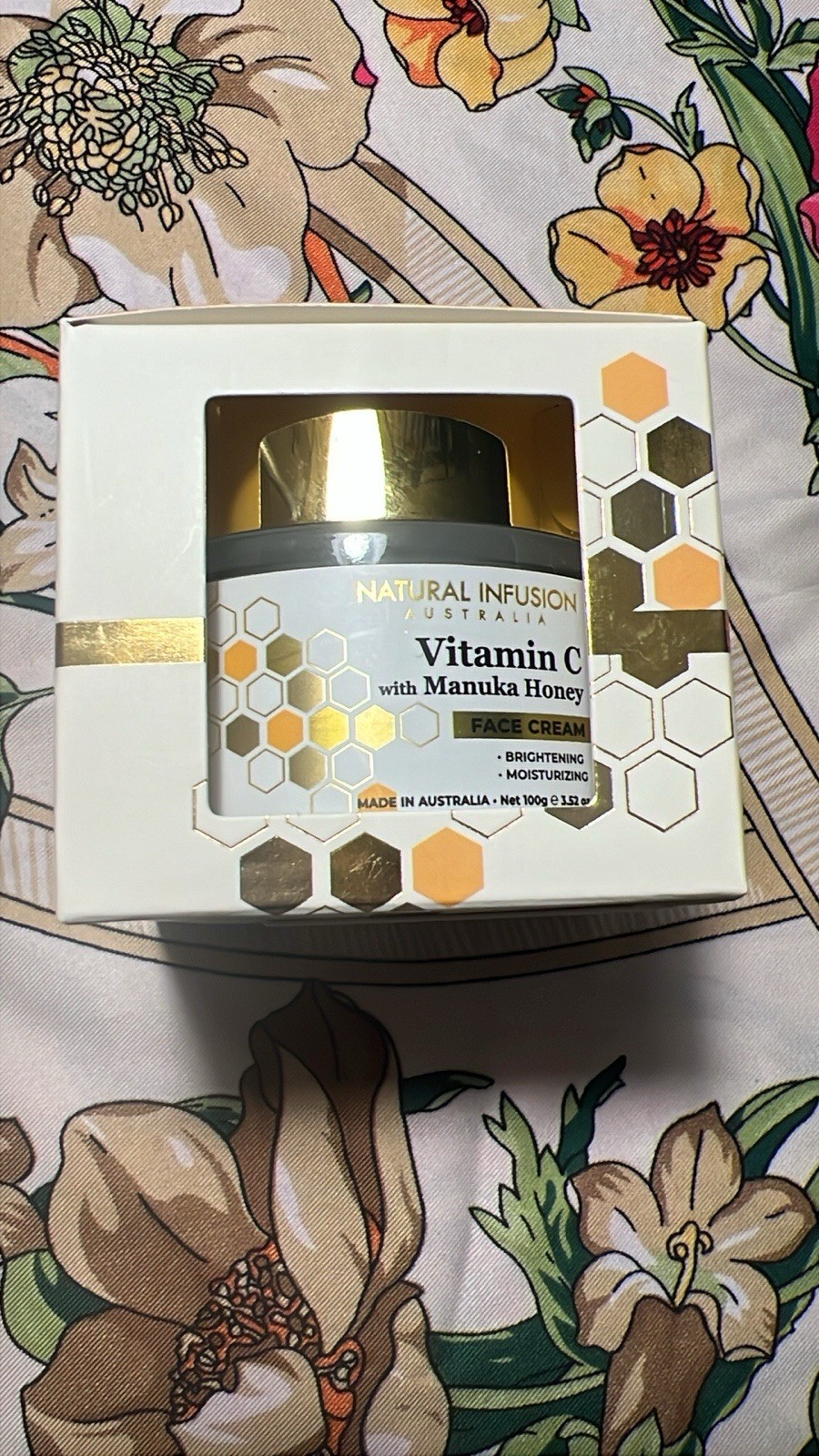 Natural Infusion Vitamin C With Manuka Honey Face Cream 3.52 oz / 100 g