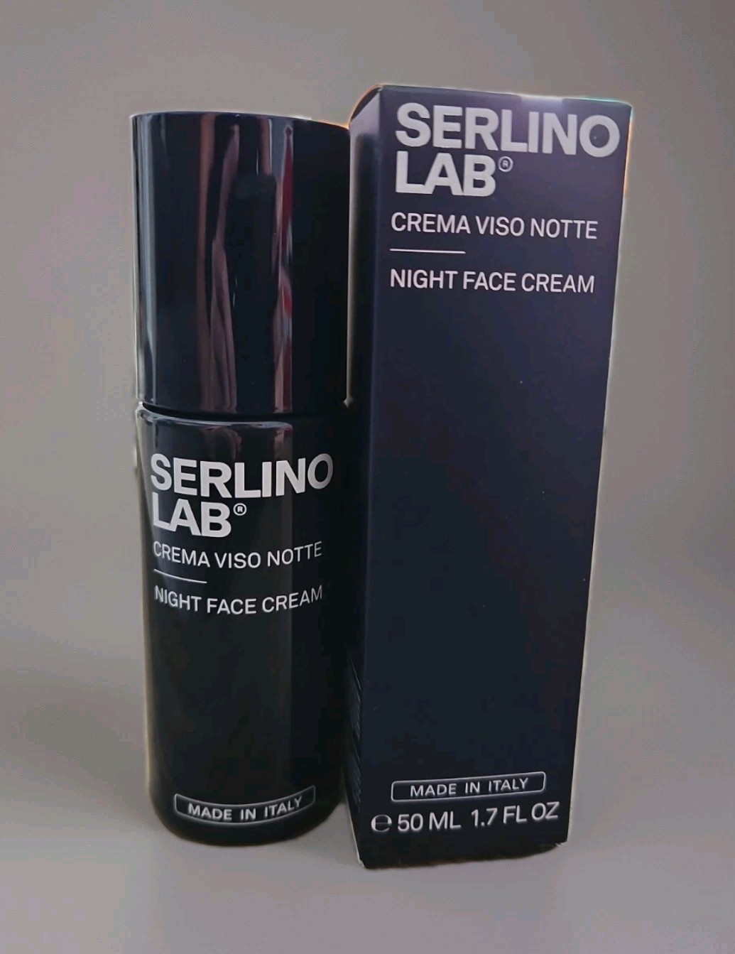 Serlino Lab Face Cream Moisturizer Night Cream Retinol Hyaluronic New 1.7 fl oz.