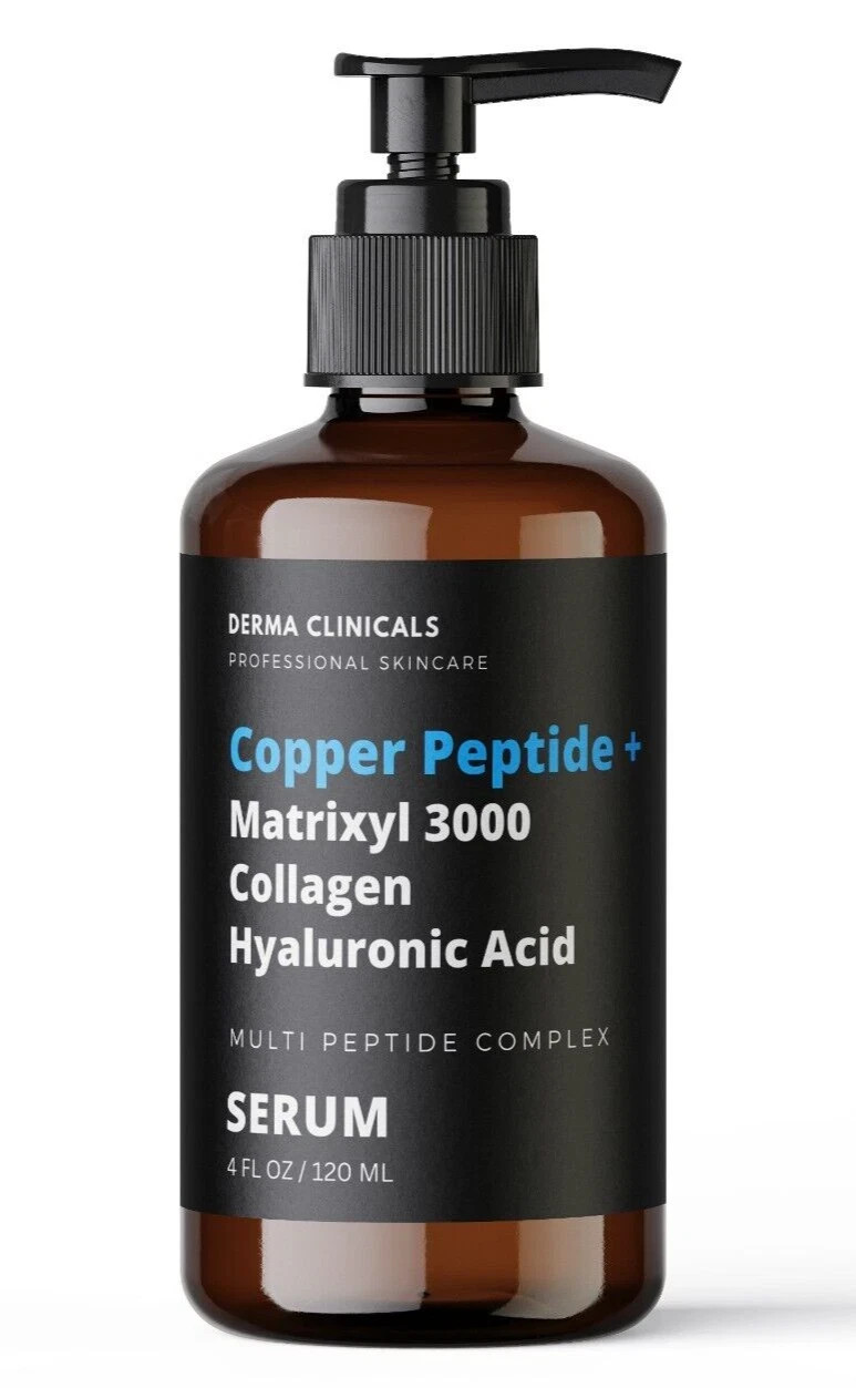Copper Peptide + Matrixyl 3000, Collagen, Hyaluronic Acid Serum