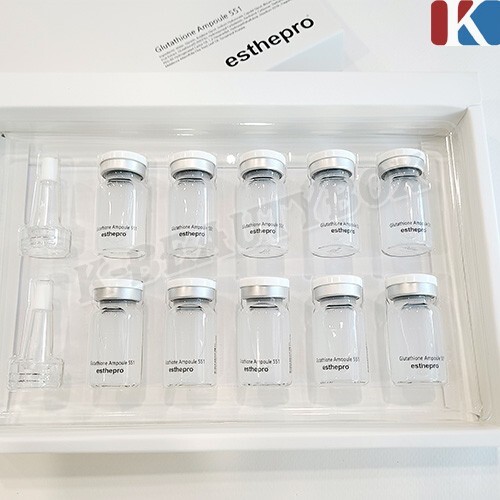 ESTHEMAX Glutathione Ampoule 8ml 10EA Professional Premium Skin Care Made Korea