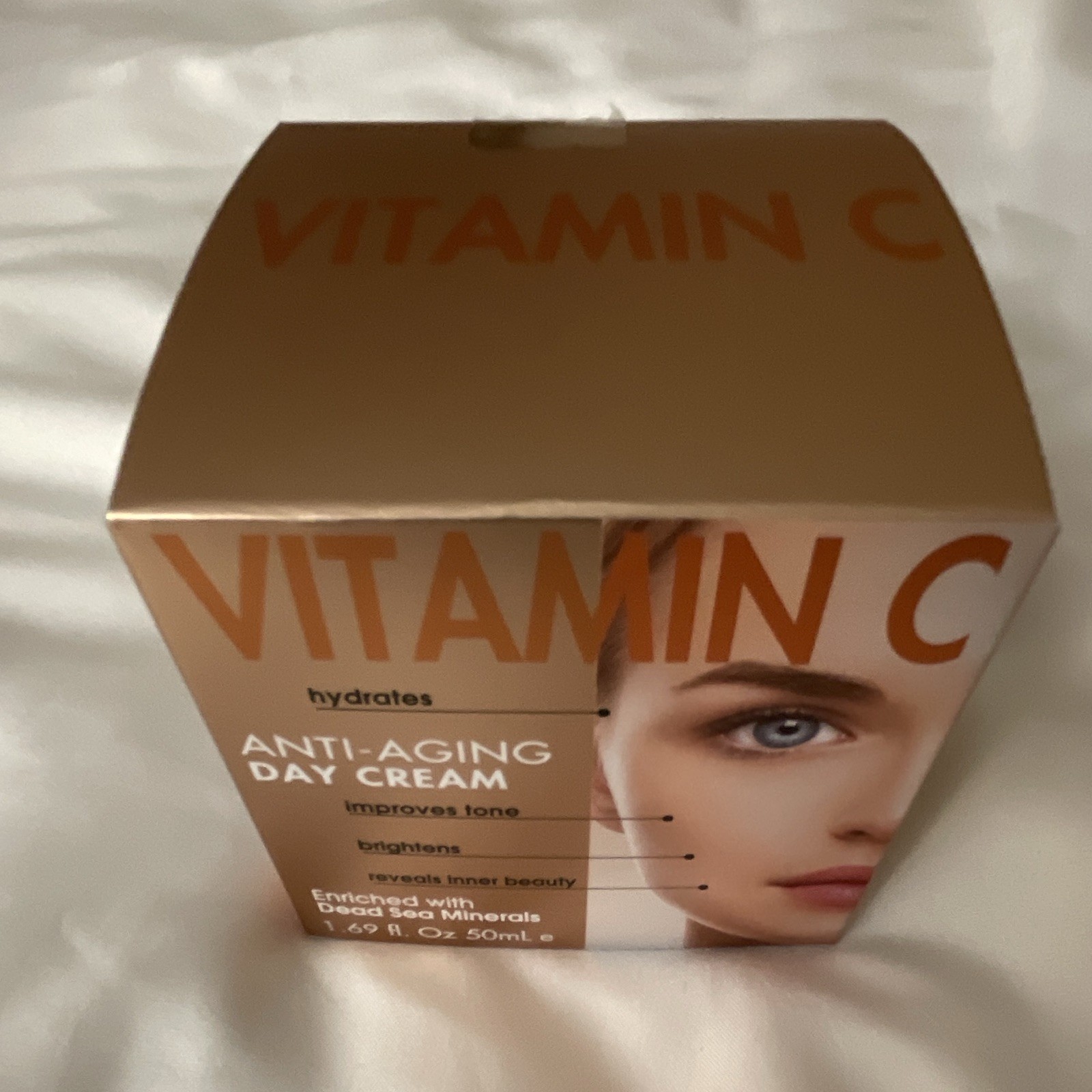 SPA Cosmetics Vitamin C Day Cream Anti-Aging Hydrating Brightening 1.69 fl oz