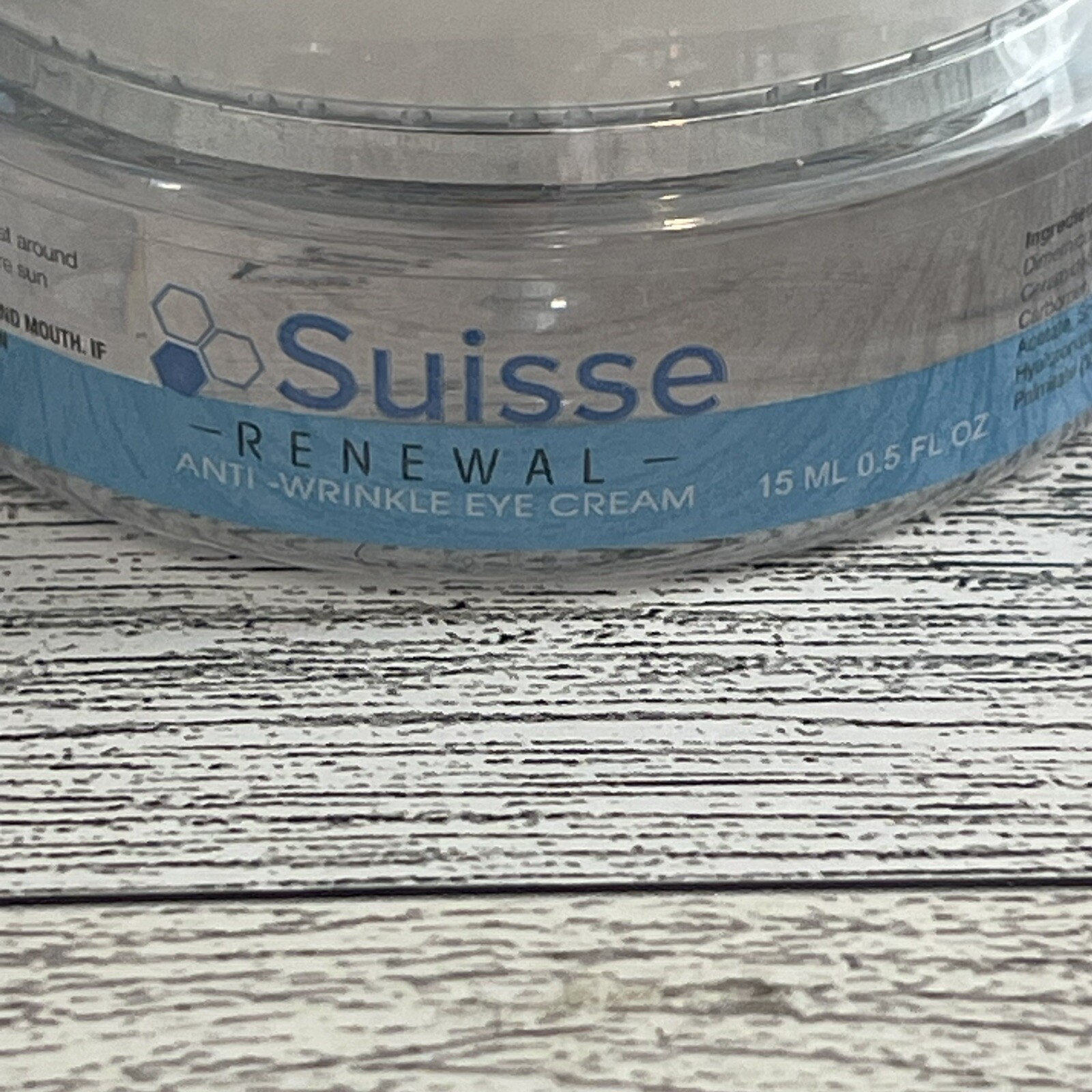 NEW SEALED – Suisse Renewal Anti-Wrinkle Eye Cream (15ml/.5oz)