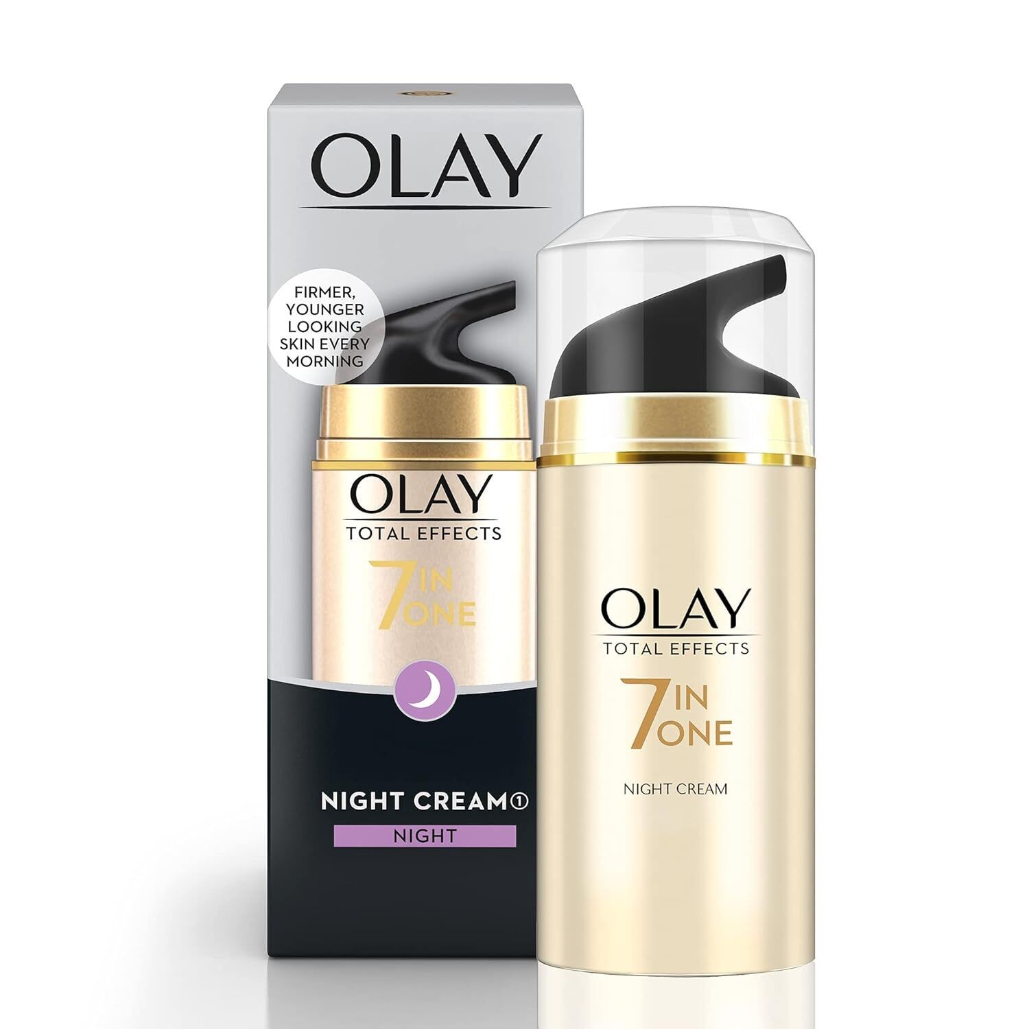 Olay Total Effects 7-In-One Anti-Ageing Night Skin Cream For Firmer Skin 20gm
