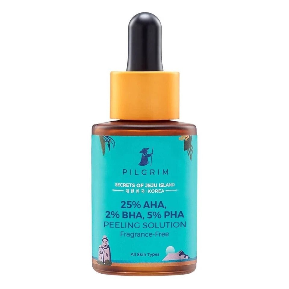 Pilgrim 25% AHA + 2% BHA + 5% PHA Peeling Solution 30ml