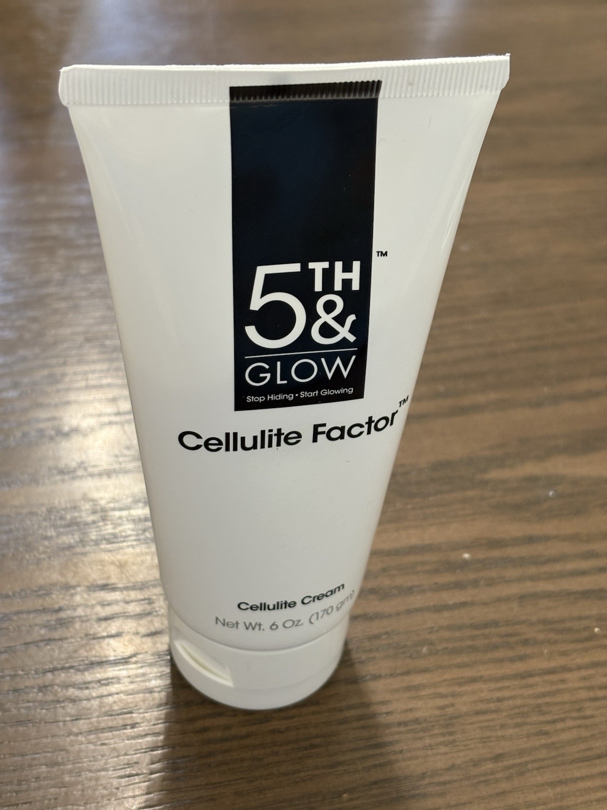 NEW 5th & Glow Cellulite Factor Cellulite Cream 6 oz SEALED No Box