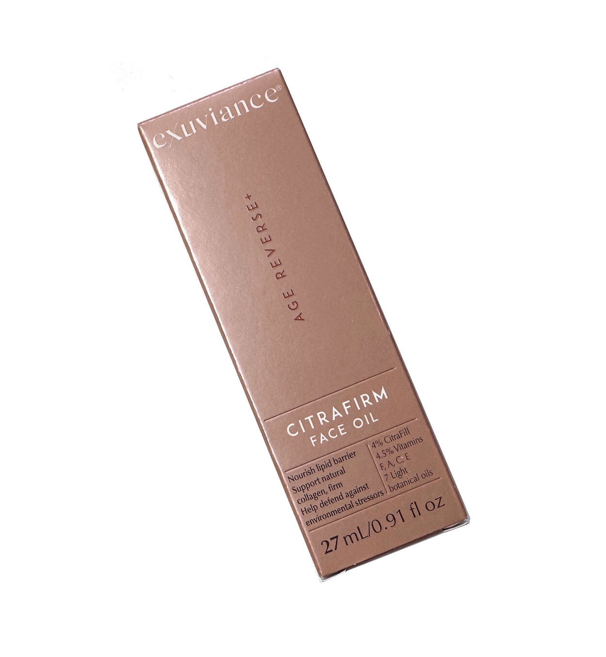 Exuviance CitraFirm Face Oil Age Reverse+ 0.91 fl oz 27 mL Brand NEW & Sealed