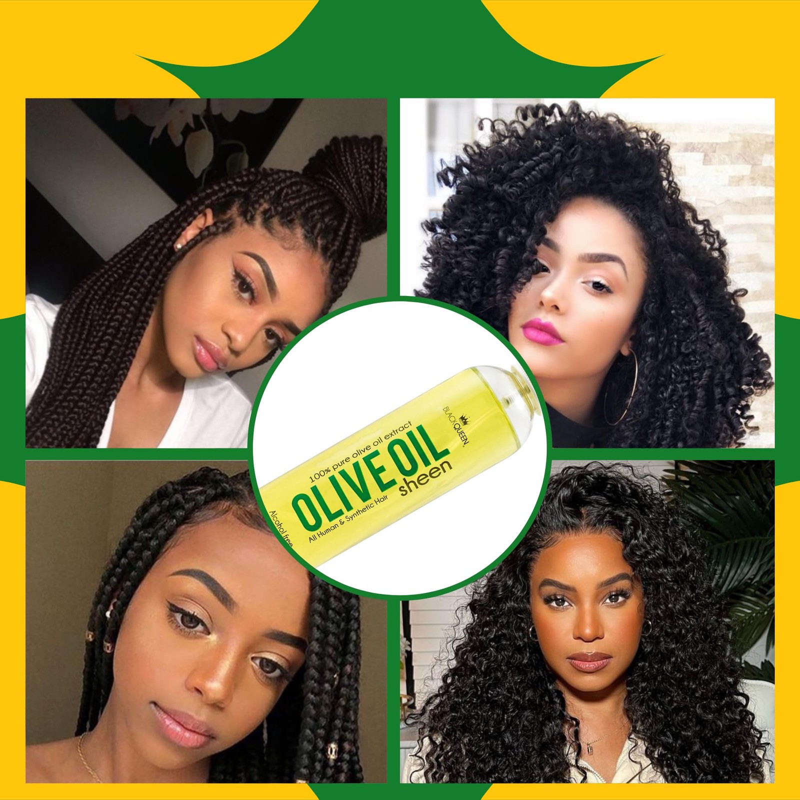 Black Queen® Olive Oil Moisturizing Spray for Locs, 8 Fl Oz (Pack of 1)