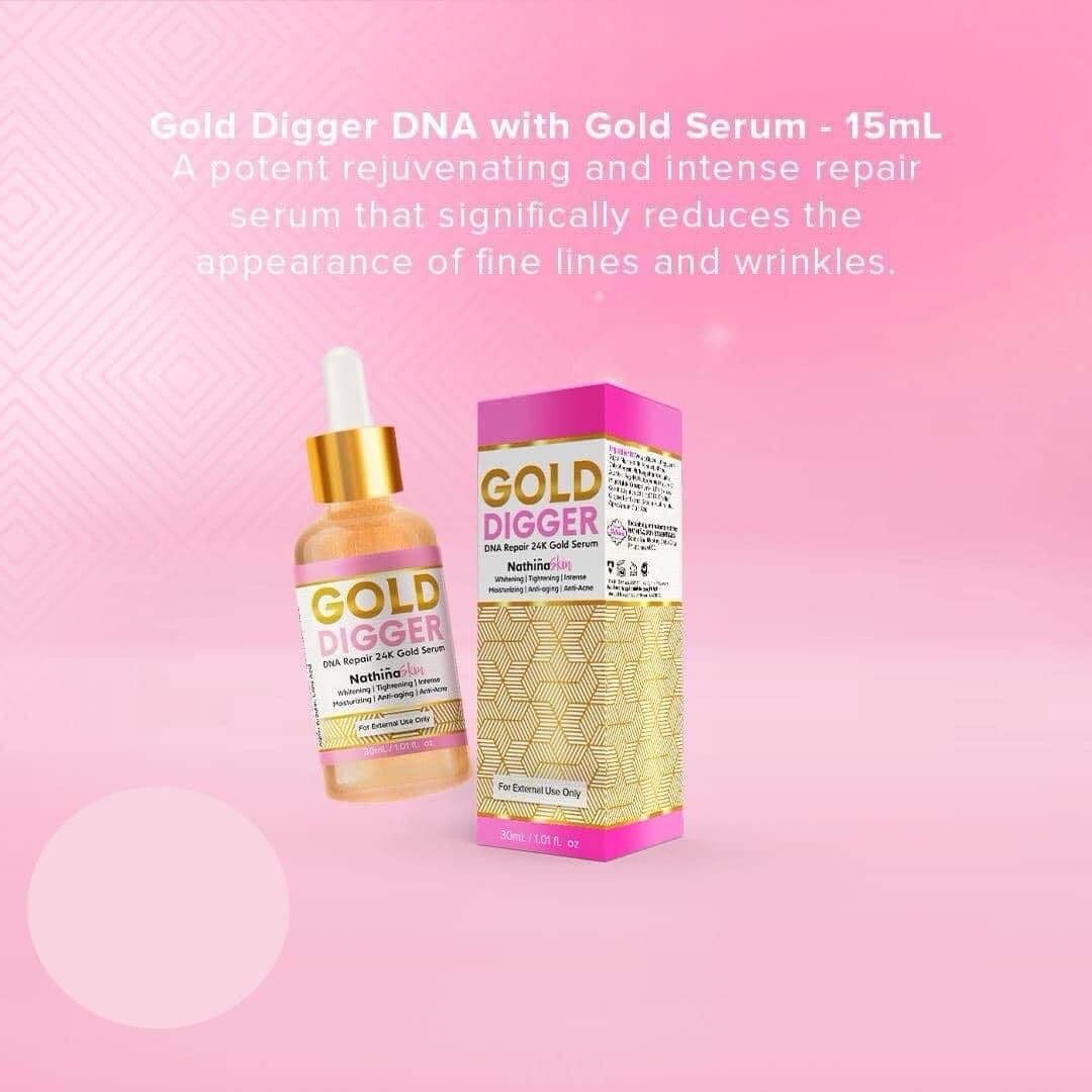 Nathina Gold Digger Serum Big Size 30ML