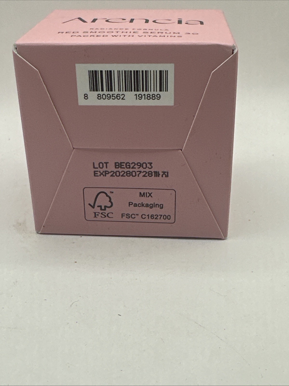 Arencia Fresh Red Smoothie Serum 30 – 50g 1.76 oz New Sealed Free Shipping