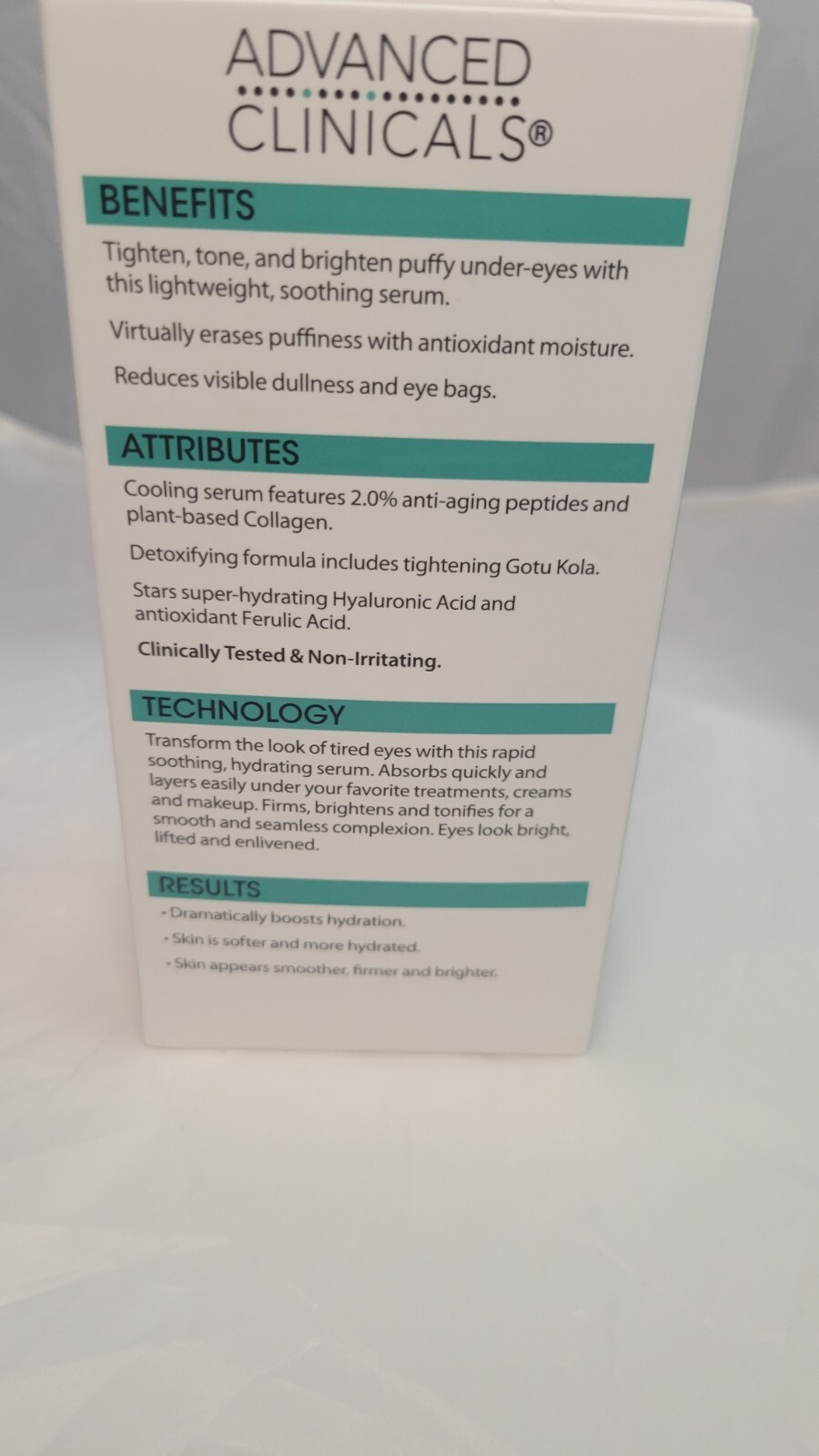 Puffy Eye Serum, Professional Correction Serum, 1.75 fl oz (52 ml)